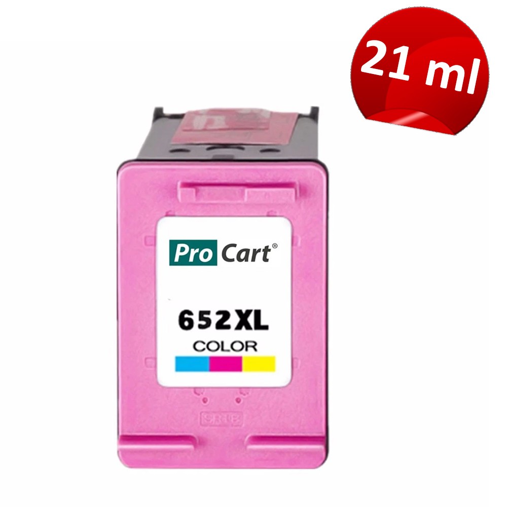 Cartus compatibil HP 652XL Tricolor, de capacitate mare, ProCart - imagine 6